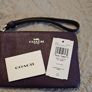 Coach Amethyst Wristlet